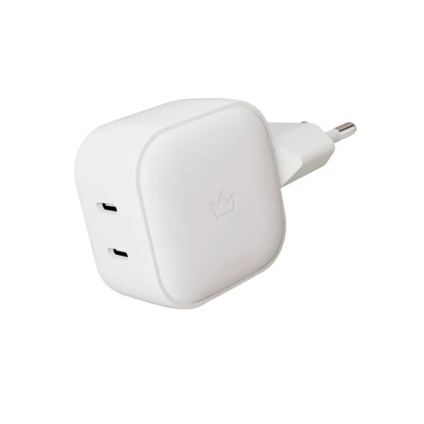 Сетевое зарядное устройство VLP G-Charge 45w USB-C+USB-C PD QC белый 1074004