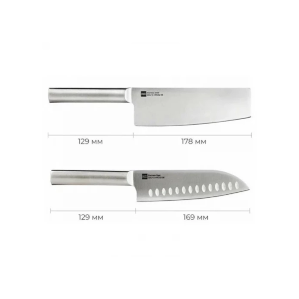Набор кухонных ножей Xiaomi Huohou Heat Knife Set 2в1 HU0015