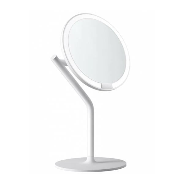 Зеркало косметическое Xiaomi Mini 2 Desk Makeup Mirror  AML117 белый