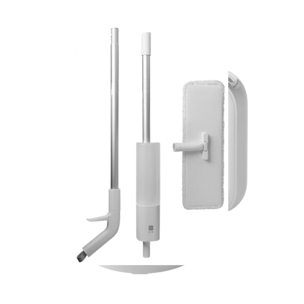 Швабра с распылителем Xiaomi Blue Fish Aluminum Tube Water Spray Mop SP03A Белый