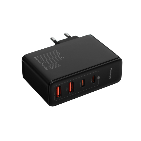 Сетевое зарядное устройство Baseus GaN2 Pro Quick Charger 2C+2U 100w