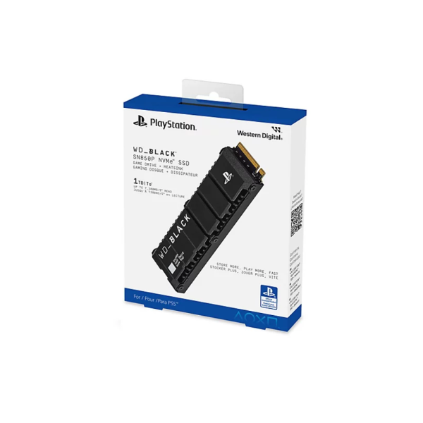 Внутренний жесткий диск Western Digital SN850P Game Drive+Heatsink for PS5