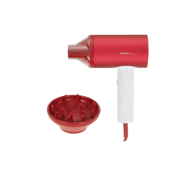 Фен для волос Xiaomi Soocas Negative Ionic Quick-drying Hairdryer H5 Красный/Белый