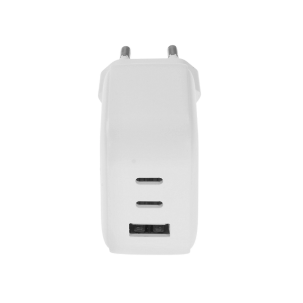 Сетевое зарядное устройство VLP G-Charge 65w USB-С+USB-C+USB-A PD QC белый 1074005