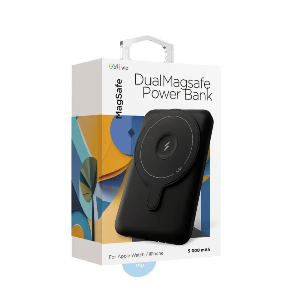 Портативный АКБ VLP Dual Magsafe Power Bank 3A USB-C 5000mAh 15w