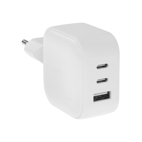 Сетевое зарядное устройство VLP G-Charge 65w USB-С+USB-C+USB-A PD QC белый 1074005