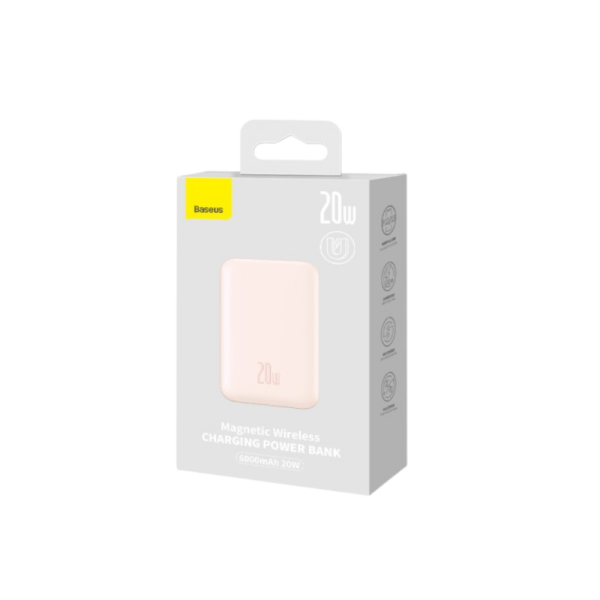 Портативный АКБ Baseus Magnetic Wireless Fast Charging Power Bank 6000mAh
