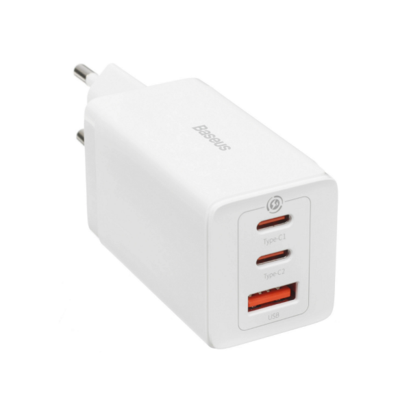 Сетевое зарядное устройство Baseus GaN5 Pro Fast Charger 2C+U 65w