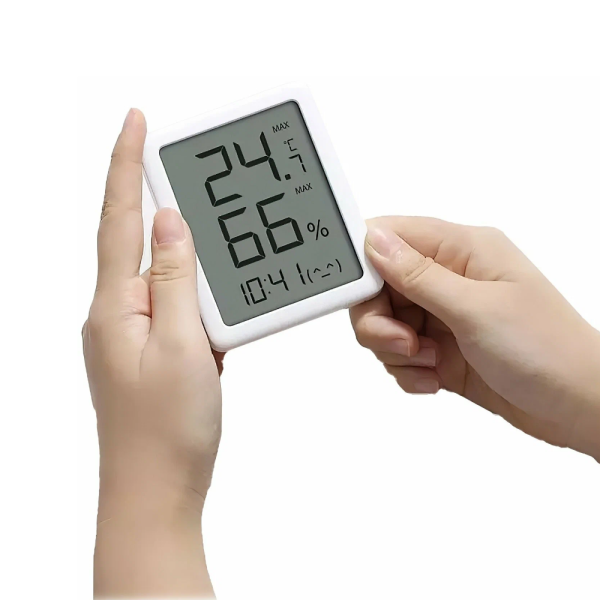 Умный термометр гигрометр Xiaomi Miaomiacce LCD MHO-C601 Белый