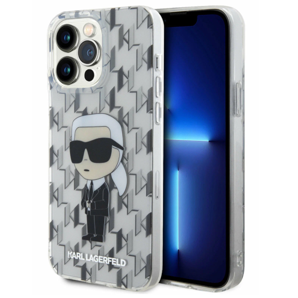 Накладка Lagerfeld 15 Pro Max PC/TPU Monogram NFT Karl lkonik Hard Transparent 3666339163501/NL
