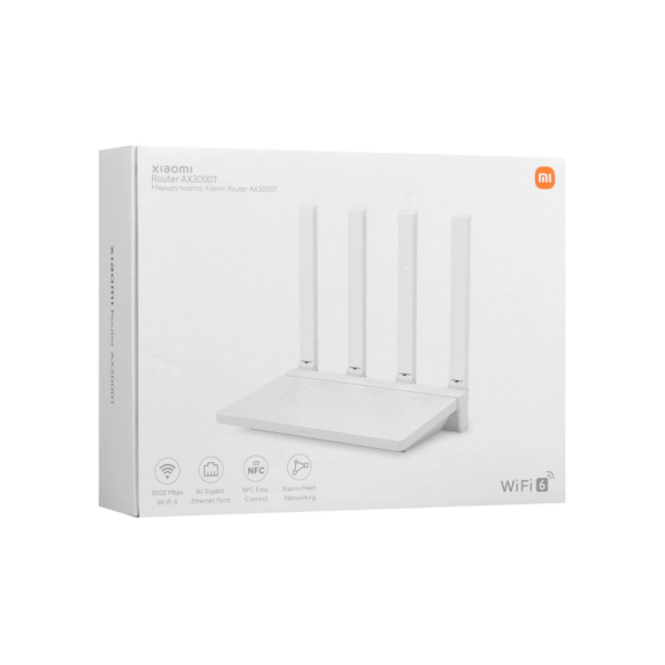 Роутер Xiaomi AX3000T Белый/Прошивка
