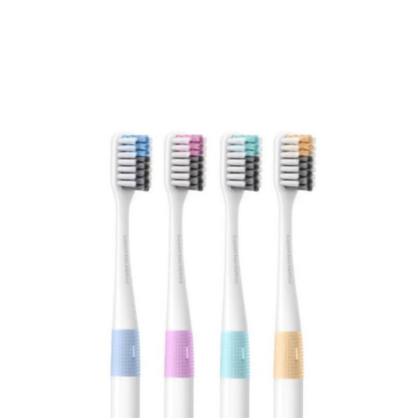 Набор зубных щеток Xiaomi Dr.Bei Colors 4шт
