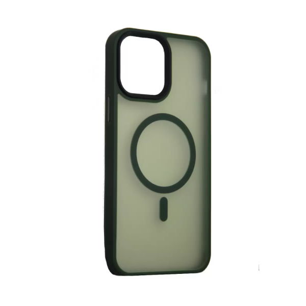 Накладка 13 DFANS/MOSBROS "Matte case Magsafe" Green/NL