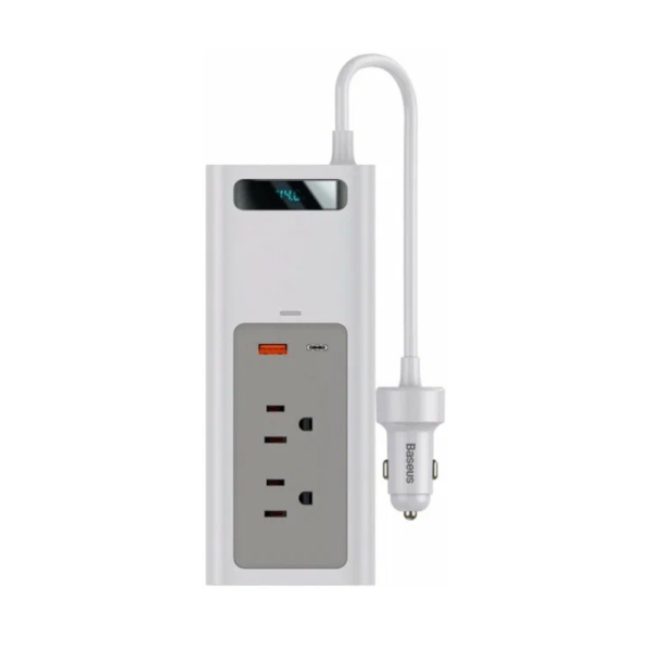 Автомобильное зарядное устройство Baseus Power Inverter 150w White