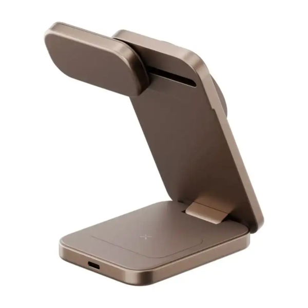 Беспроводное зарядное устройство EnergEA MagTrio Plus 3 in 1 magnetic wireless foldable Qi2