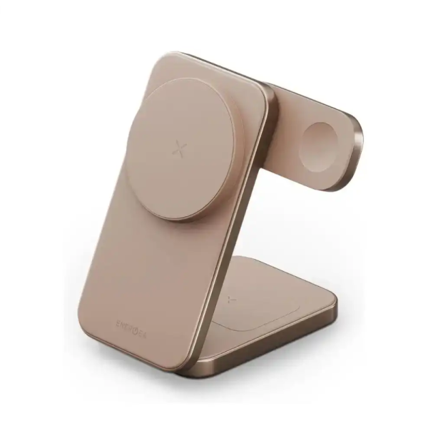 Беспроводное зарядное устройство EnergEA MagTrio Plus 3 in 1 magnetic wireless foldable Qi2