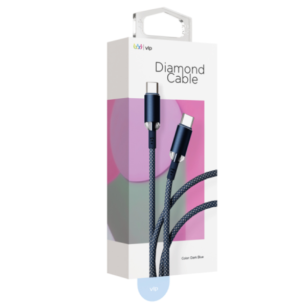 Кабель VLP Diamond Cable USB-C - USB-C 60w