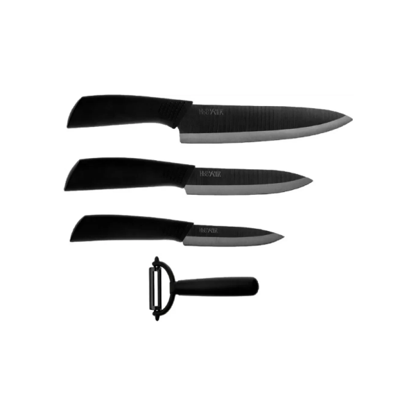 Набор кухонных ножей Xiaomi HuoHou Nano Ceramic Knife 4в1 HU0010