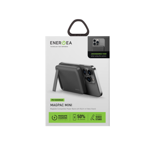 Портативный АКБ Energea MAGPAC Mini Magnetic Wireless Power Bank 10000mAh 20w