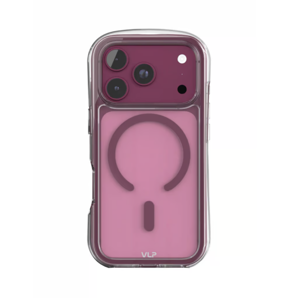 Накладка VLP 18 Pro Bubble Case Magsafe темно-вишневый 10541009